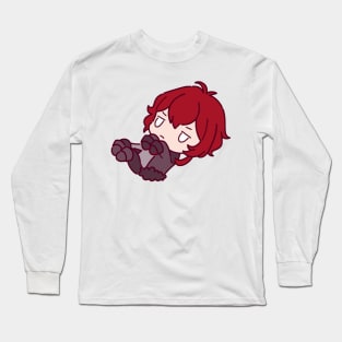 Chibi Diluc Long Sleeve T-Shirt